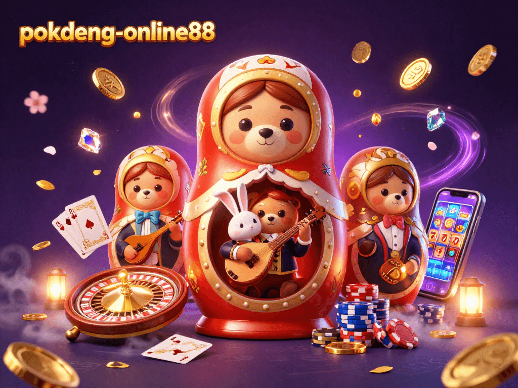 Win big at pokdeng-online88 as playful bears reveal secrets of casino strategies and excitement.