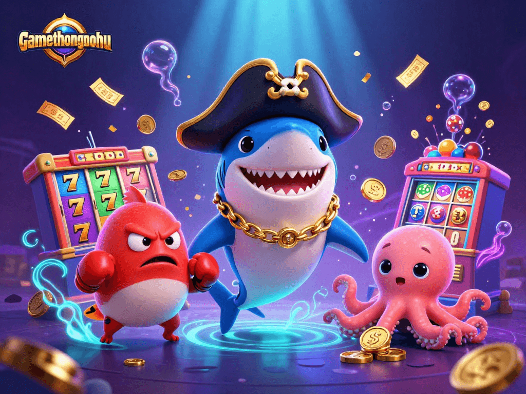 Experience the excitement of gamethuongnohu with vibrant characters, dynamic casino elements, and colorful rewards!