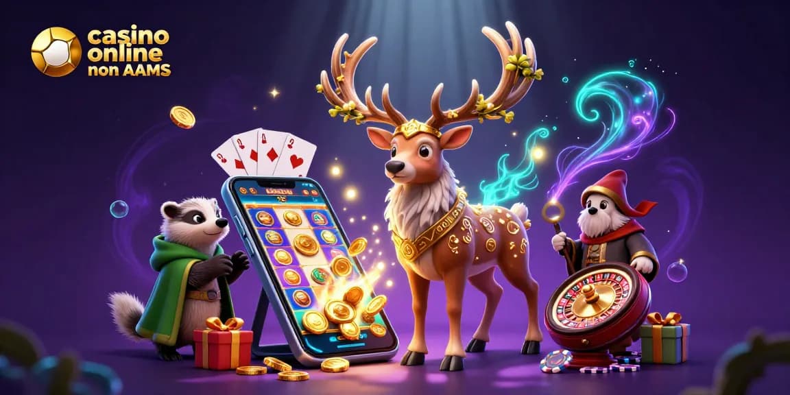Gioca nei migliori casino online non AAMS con slot, giochi di carte e sfide emozionanti