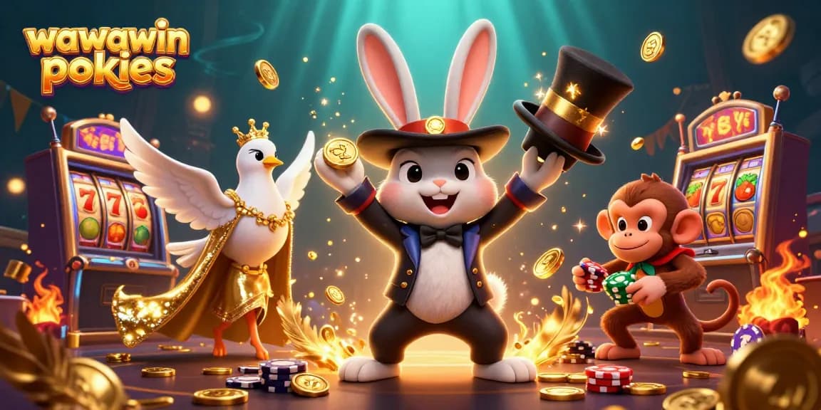 Experience thrilling wawawin pokies action with enchanting characters and a vibrant casino scene.