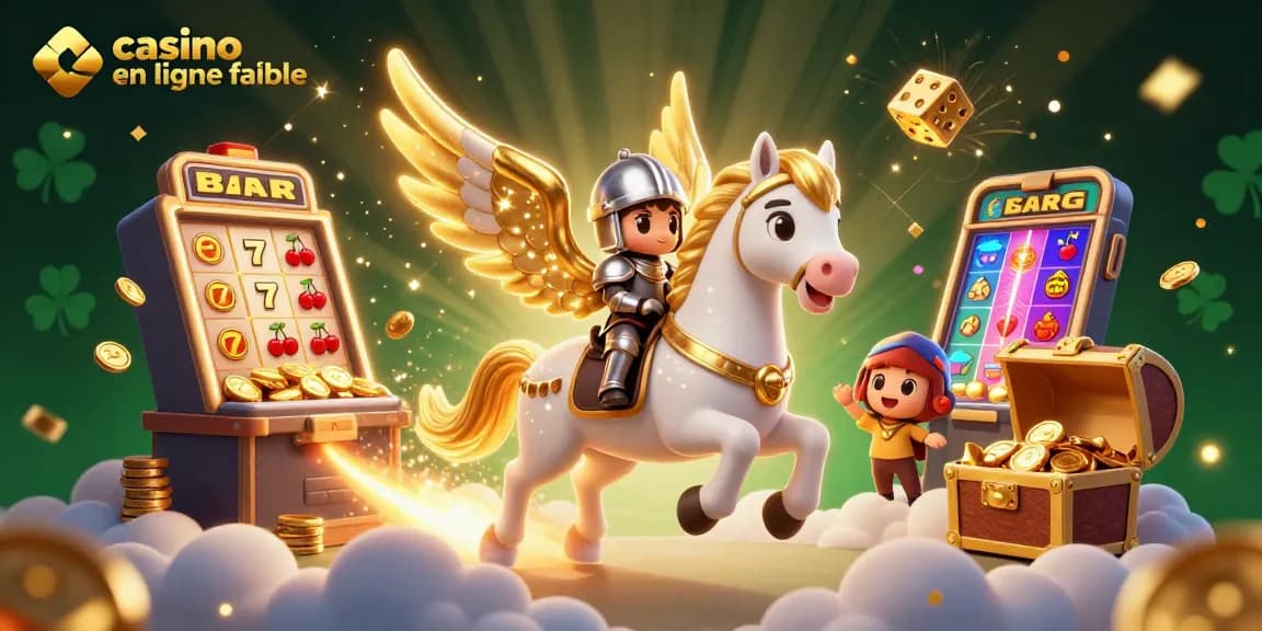 Profitez d'une expérience de jeu épique dans un casino en ligne fiable avec un cheval céleste et des jackpots éclatants.
