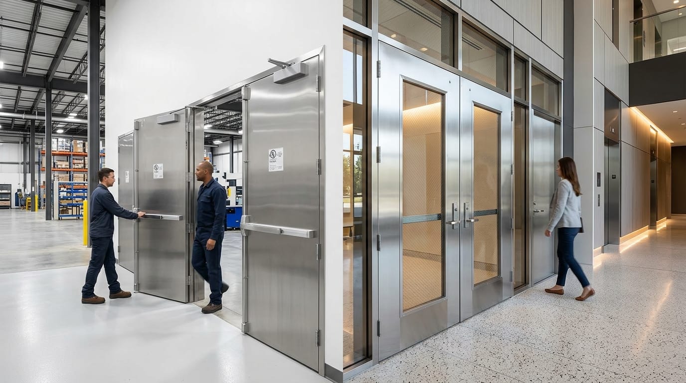 Swing Door: Stylish Swing Door Options to Enhance Functional Architectural Spaces | MODERN STREET Solutions