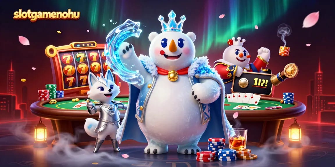 Play thrilling games at slotgamenohu with jackpot counters and colorful slot reels.