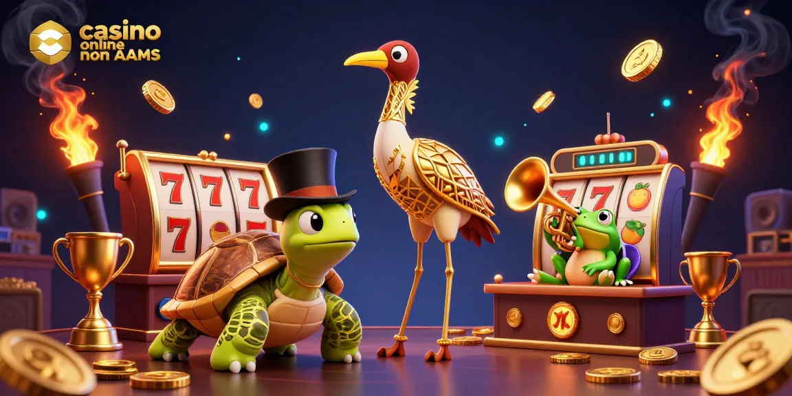 I migliori giochi nei casino online non AAMS, con simboli di slot e atmosfere vivaci, per giocatori esperti.