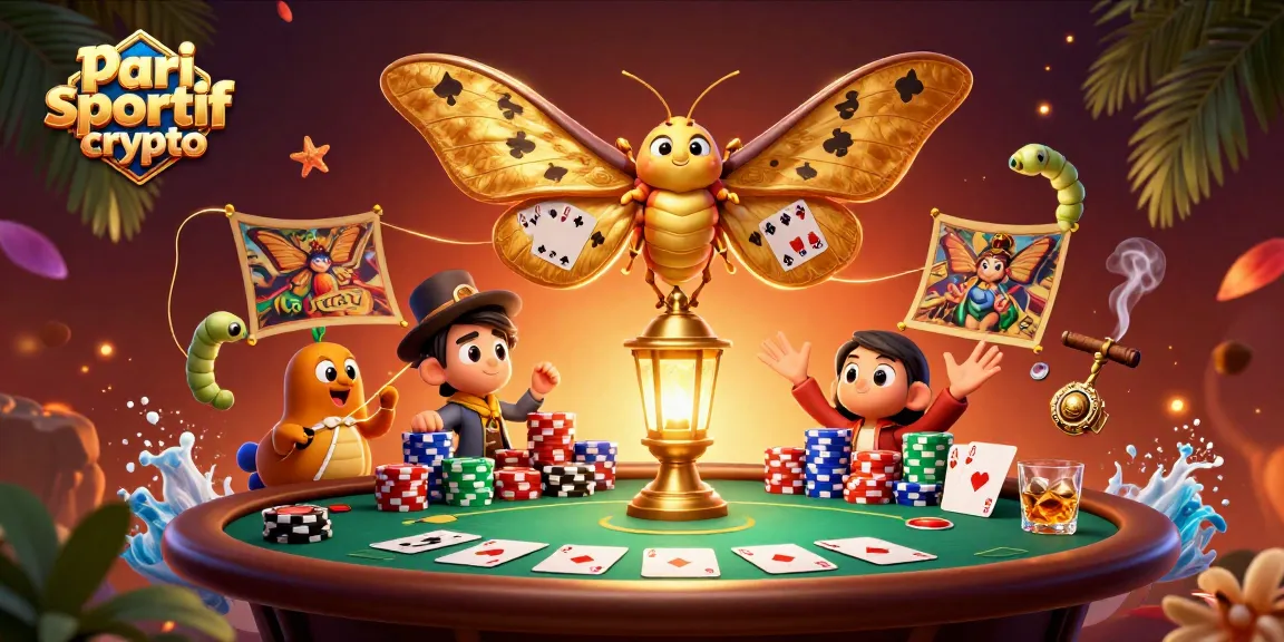 Placez vos paris sur le pari sportif crypto avec une illustration dynamique de jeux de casino.
