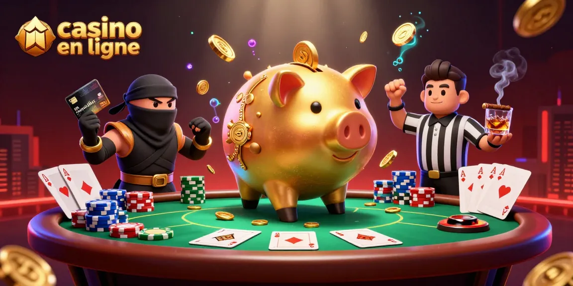 Plongée dans l'univers du casino en ligne avec un sumo banquier doré en action