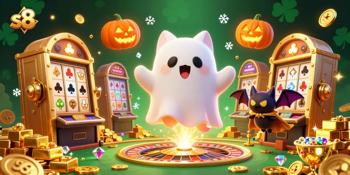 Engage with the exciting world of s8's online casino games with vibrant characters and captivating elements.
