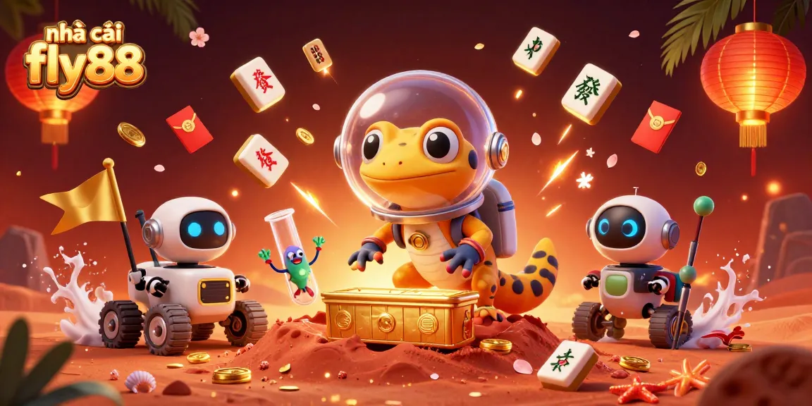 Experience the thrill of games at nhà cái fly88 with a vibrant Martian casino adventure.