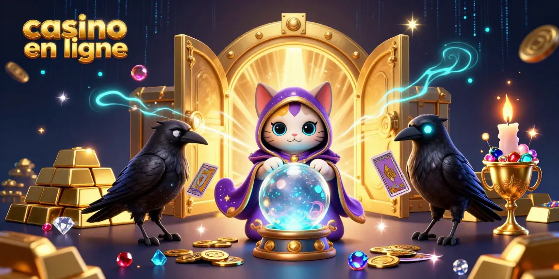 Vivez l'excitation du casino en ligne avec des personnages mystérieux dans un environnement riche et magique.