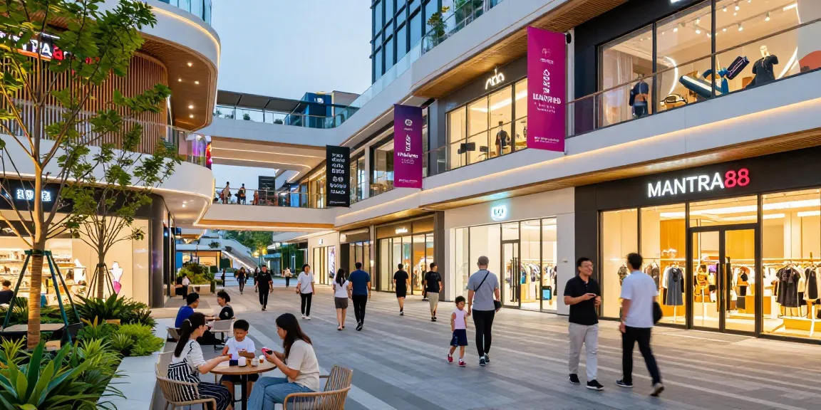 Experience the vibrant lifestyle at MANTRA88, a modern commercial property and entertainment hub.