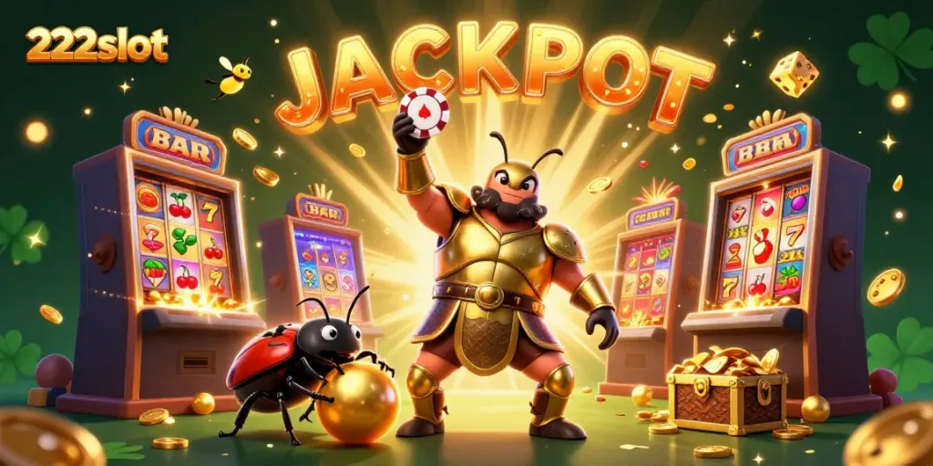 Menangkan uang di 222slot dengan simbol jackpot dan permainan slot yang menarik.
