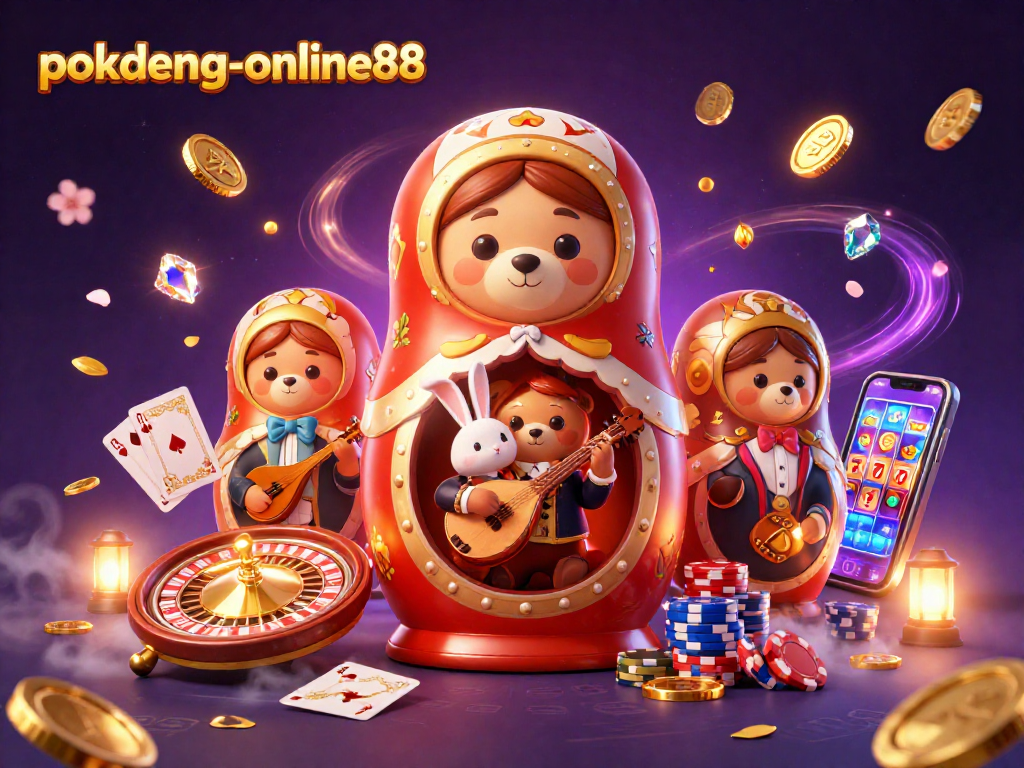 Win big at pokdeng-online88 as playful bears reveal secrets of casino strategies and excitement.