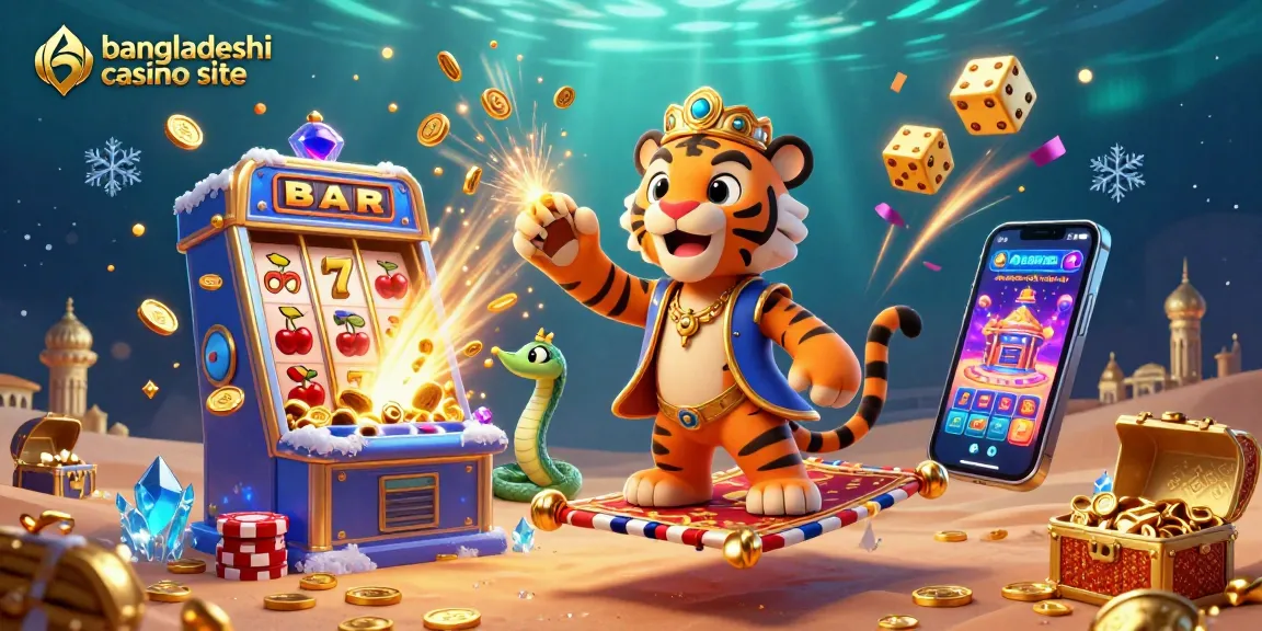 Experience exciting gaming at the bangladeshi casino site with captivating slot machines and vibrant gameplay.