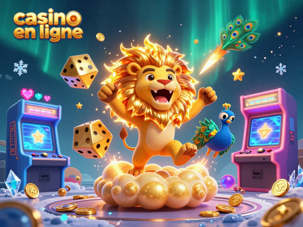 Jouez avec casino en ligne et explorez un univers captivant de jeux 3D colorés et dynamiques.