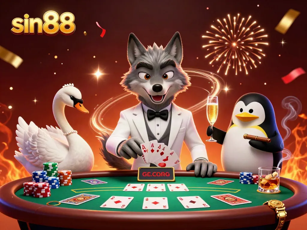 Engage with sin88's thrilling casino experience featuring vibrant characters and exciting elements.