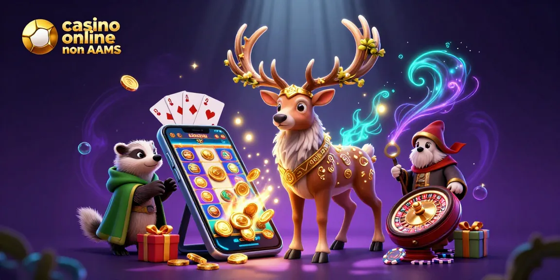Gioca nei migliori casino online non AAMS con slot, giochi di carte e sfide emozionanti