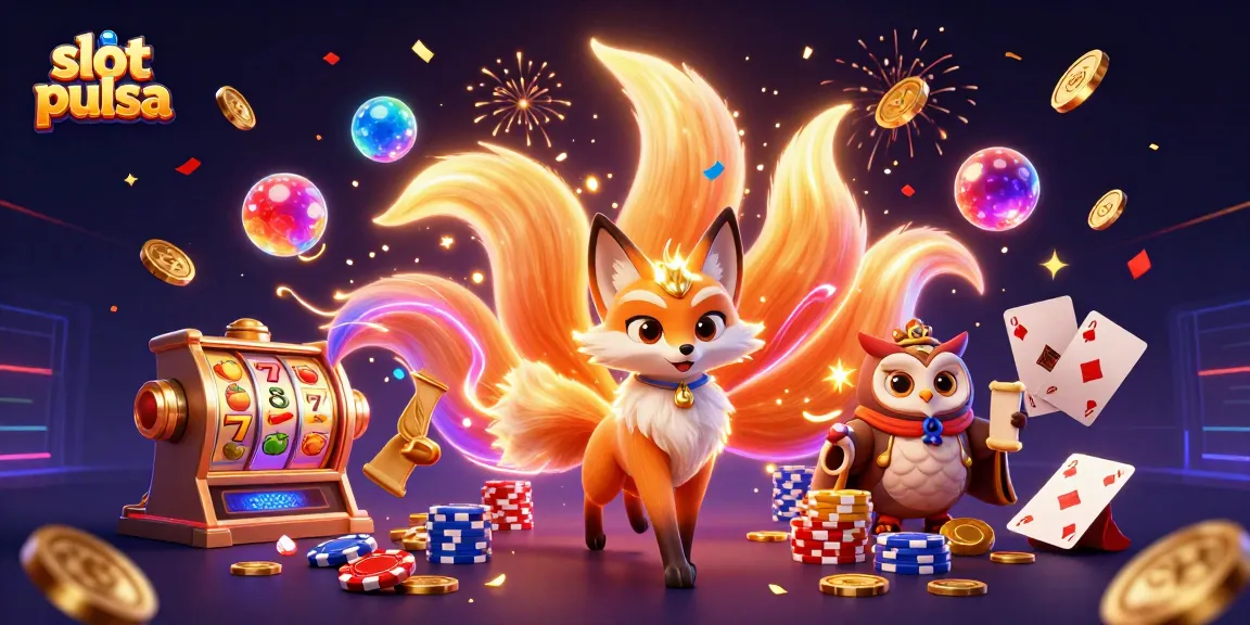 Menangkan permainan slot pulsa dengan grafis atraktif dan simbol keberuntungan.