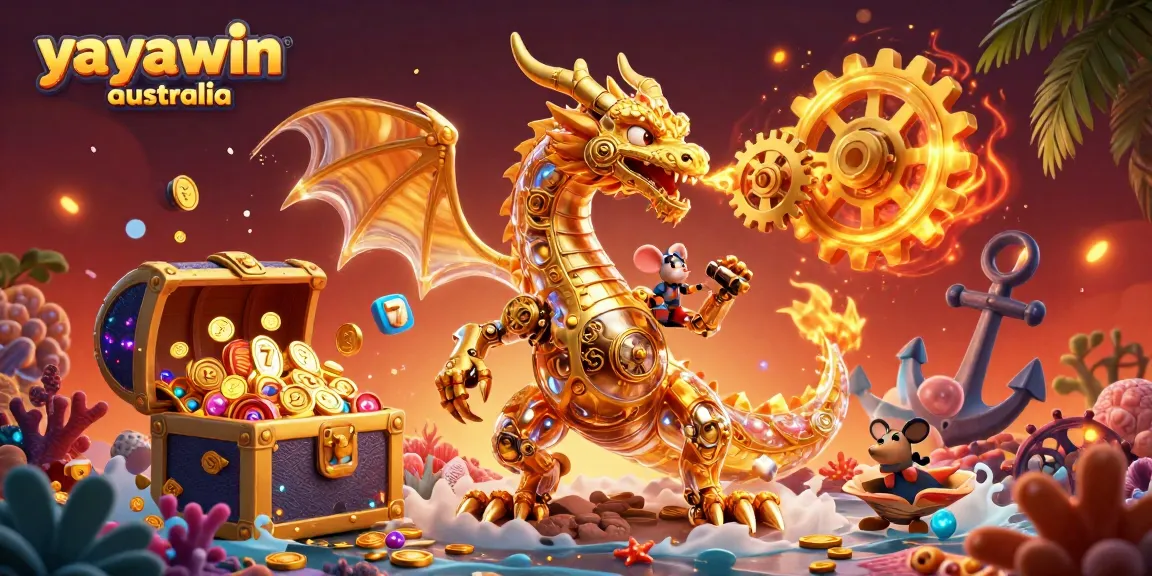 Spin with excitement at yayawin australia, capturing the thrill of slot machines amid luxurious treasures.