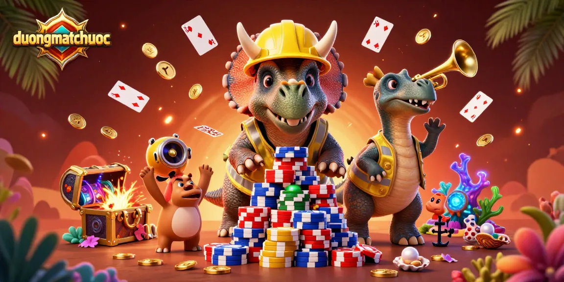 Spin the reels in duongmatchuoc as vibrant characters celebrate a jackpot scene.