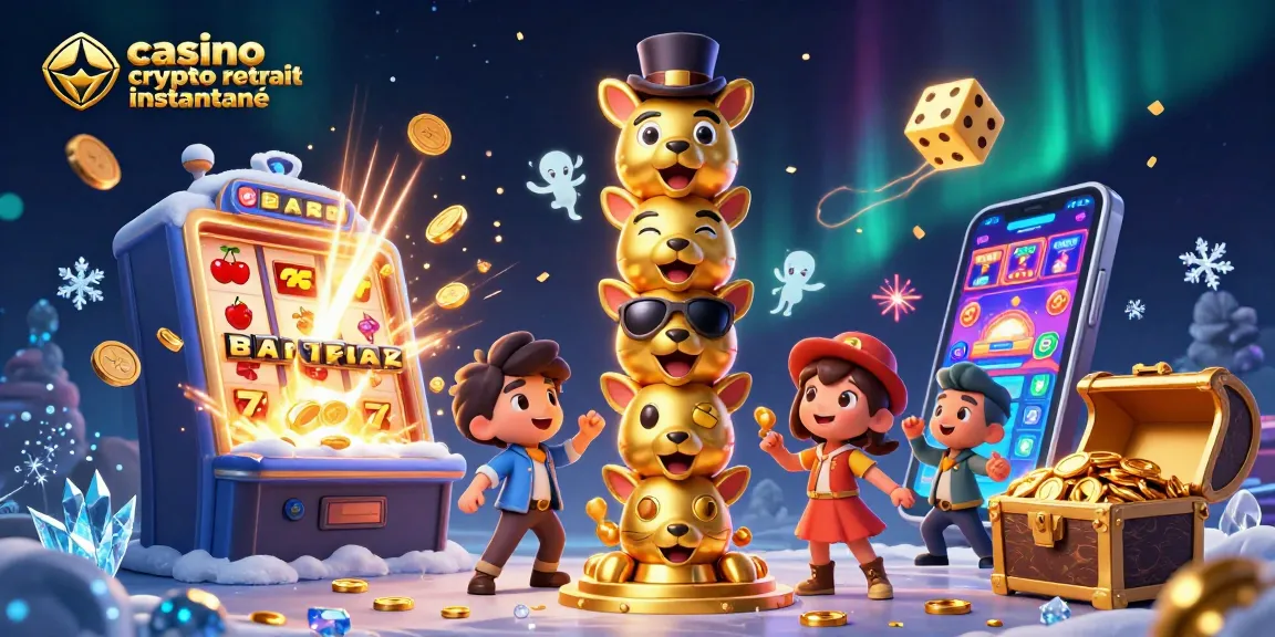 Retrait instantané en crypto sur un casino : découvrez l'univers coloré et dynamique des jeux.