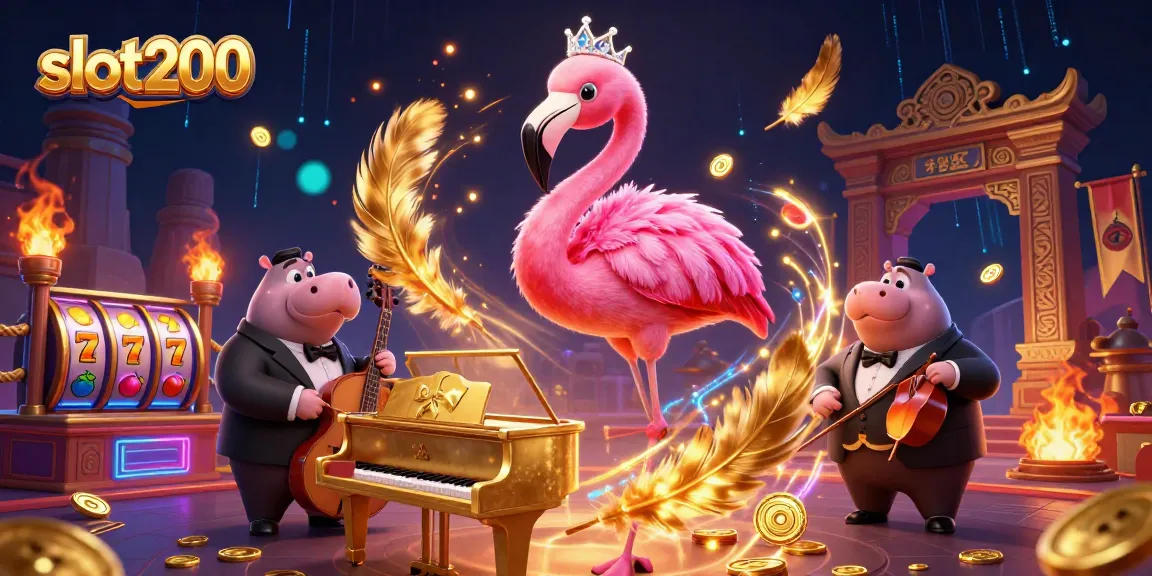 Slot200 menghadirkan pengalaman bermain yang seru dengan karakter menyanyi dan elemen kasino lainnya.