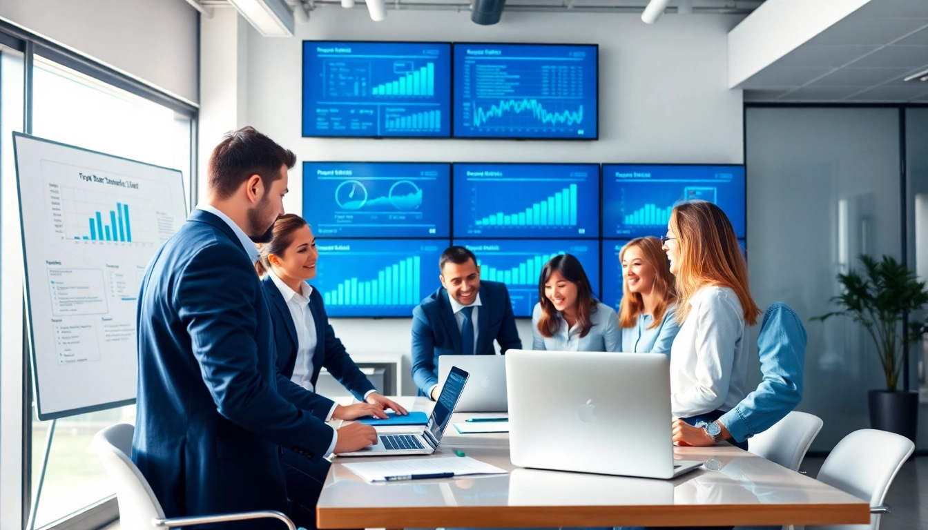 Strategize for success with professionals at theredandwhitemagz.com in a modern, collaborative office environment.