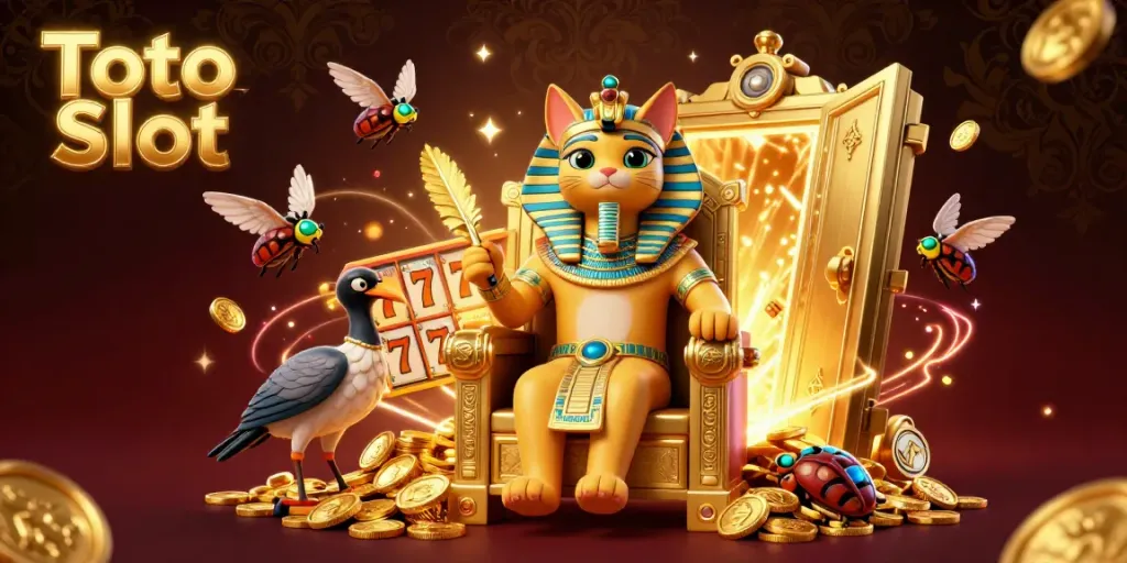 Menangkan jackpot di dunia Toto Slot dengan karakter unik dan harta karun yang menawan.
