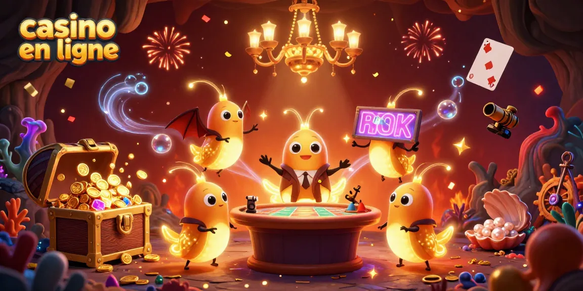 Illuminez votre expérience de casino en ligne avec des créatures scintillantes et des jeux captivants.