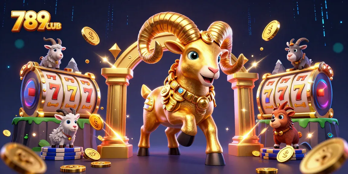 Experience thrilling slots and jackpots at 789CLUB with golden ram and dynamic gaming elements