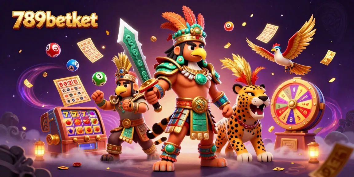 Experience exciting gaming opportunities with 789betket's vibrant casino scene featuring slot games and dynamic visuals.