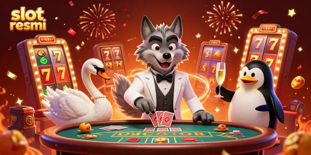 Experience thrilling slot resmi action with dynamic 3D characters and vibrant slot symbols.
