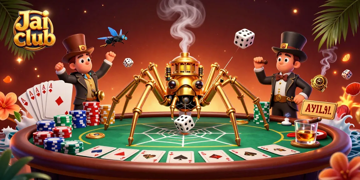 Play and win at Jai club while enjoying the vibrant steampunk atmosphere.