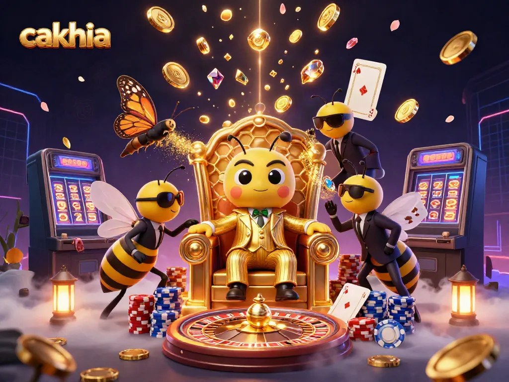 Cakhia offers thrilling gaming with vibrant 3D characters and dynamic casino elements.