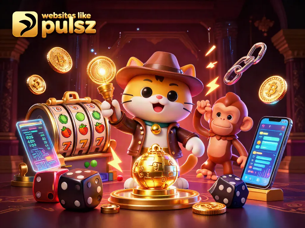 Play exciting games like slots at websites like pulsz for real prizes in a vibrant casino scene