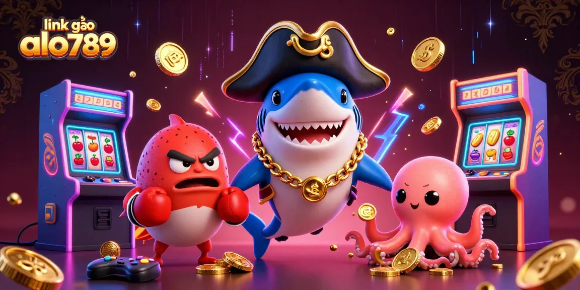 Experience thrilling gameplay with link vào alo789, featuring vibrant characters surrounded by dynamic casino elements.