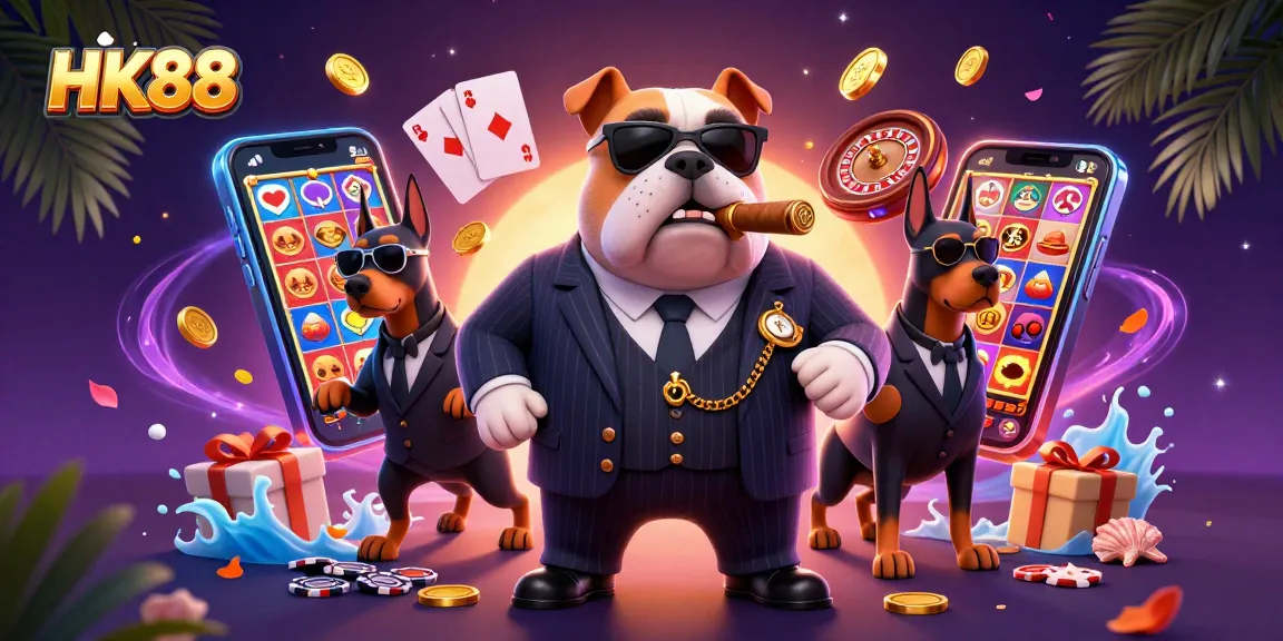 Experience thrilling wins with HK88's dynamic casino atmosphere, featuring slot games and vibrant action.