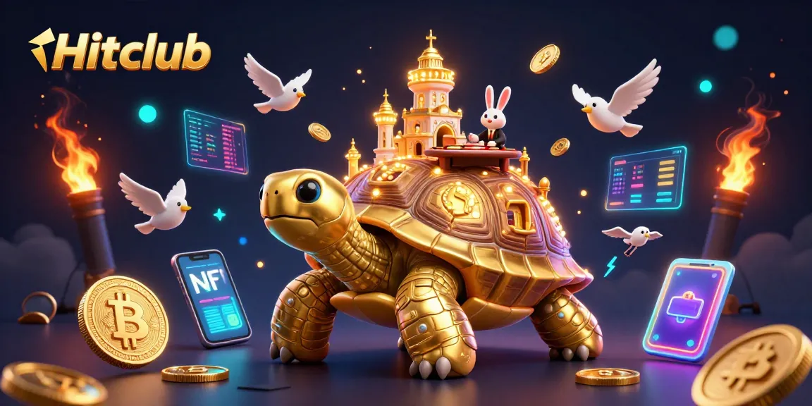 Experience thrilling gameplay on Hitclub with a vibrant 3D casino scene featuring unique gaming elements.