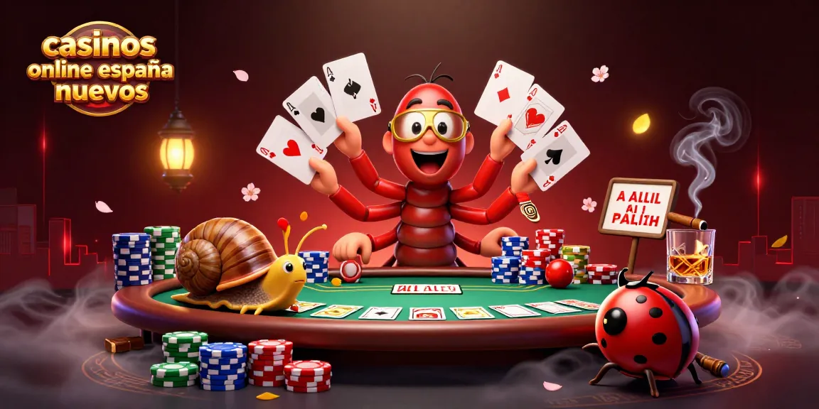 Juego emocionante en casinos online españa nuevos con cartas y fichas vibrantes.