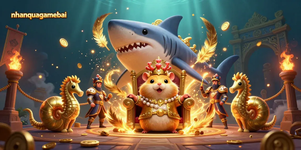 Engage with Callbreak strategies at nhanquagamebai with a thrilling underwater scene.