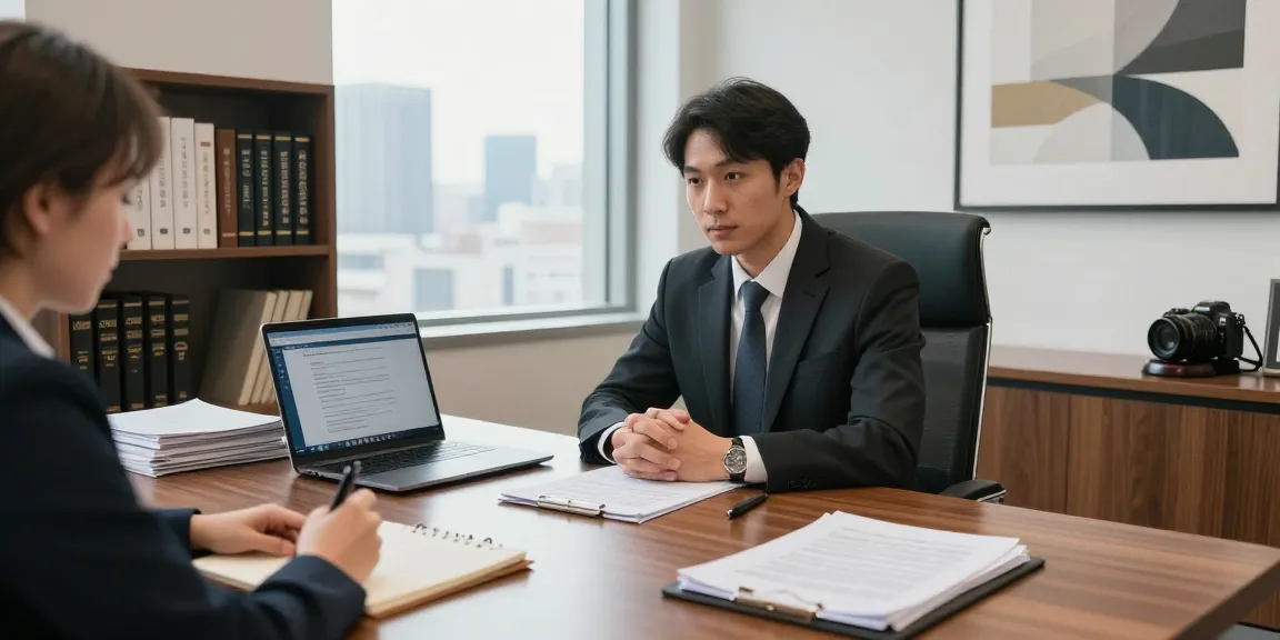 Updated blog post showcasing a professional legal consultation in a well-lit office.